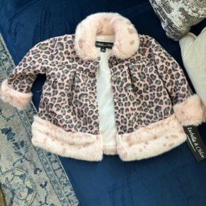 Isobella & Chloe Leopard Print Jacket